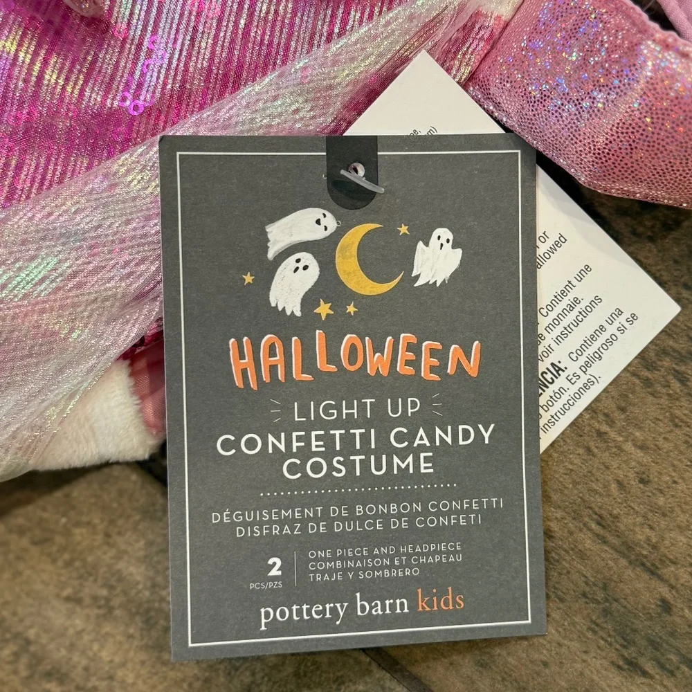 Light-Up Candy Confetti Kids Costume - PBK